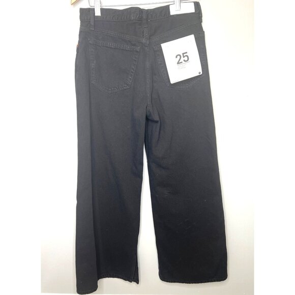 Re/Done Womens Black Flow Low Rider Loose Jeans Size 25 - Picture 14 of 16